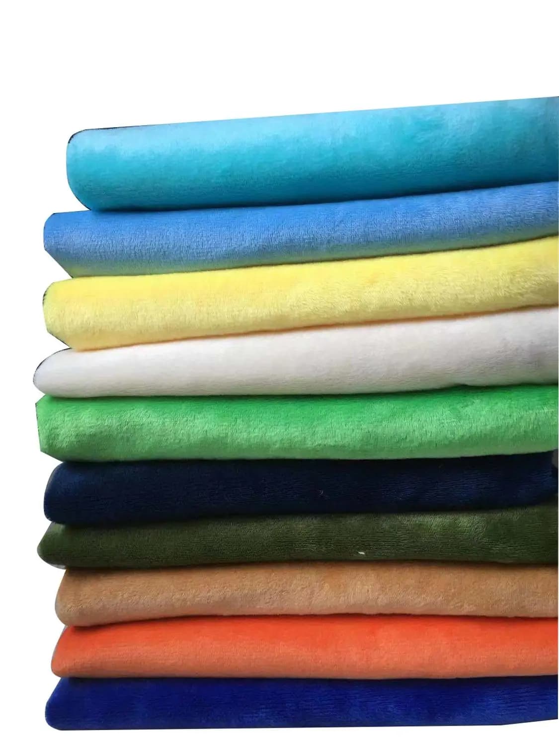 45cm*50cm Short Plush Crystal Super Soft Plush Fabric For Sewing DIY Handmade Home Textile Cloth For Toys Plush Fabric