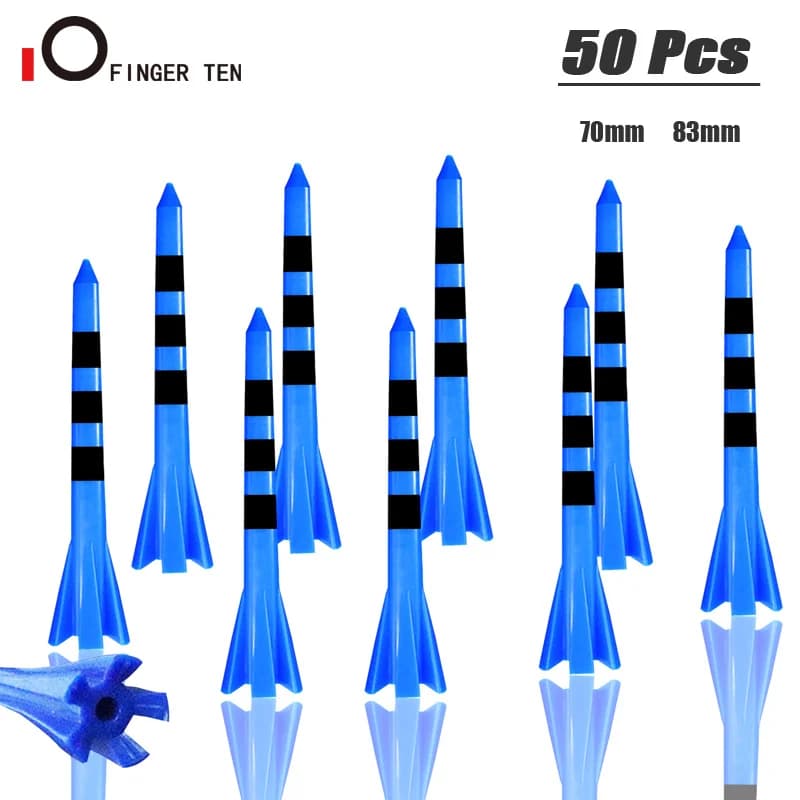 Nuovo 50 pz infrangibile riduce attrito Golf Tees plastica lato Spin 5 punte Tee 70mm 83mm trasporto di goccia