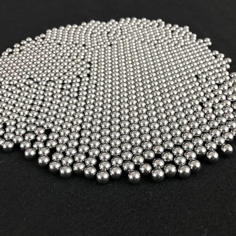 100 Palline in Acciaio 6/8mm per Fionda, Proiettili in Acciaio ad Alto Tenore di Carbonio per Caccia, Munizioni per Fionda e Arco