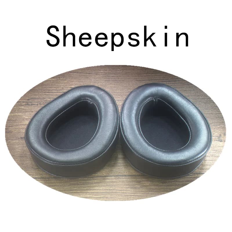 Cuscinetti auricolari di ricambio in pelle di pecora Cuscino auricolare per cuffie AUDIO QUEST Cuscinetti auricolari in schiuma Memory Cover Tazze Parti di riparazione