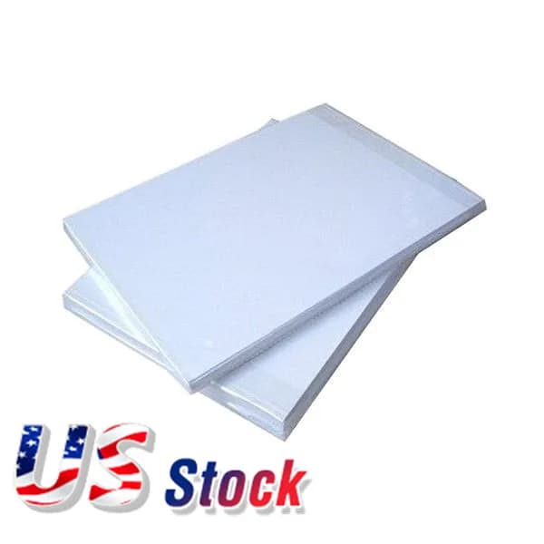 STATI UNITI Stock-100 Lenzuola A4 Carta di Trasferimento di Calore per Tazze di Piatti Piastrelle di Stampa di Sublimazione della Tintura