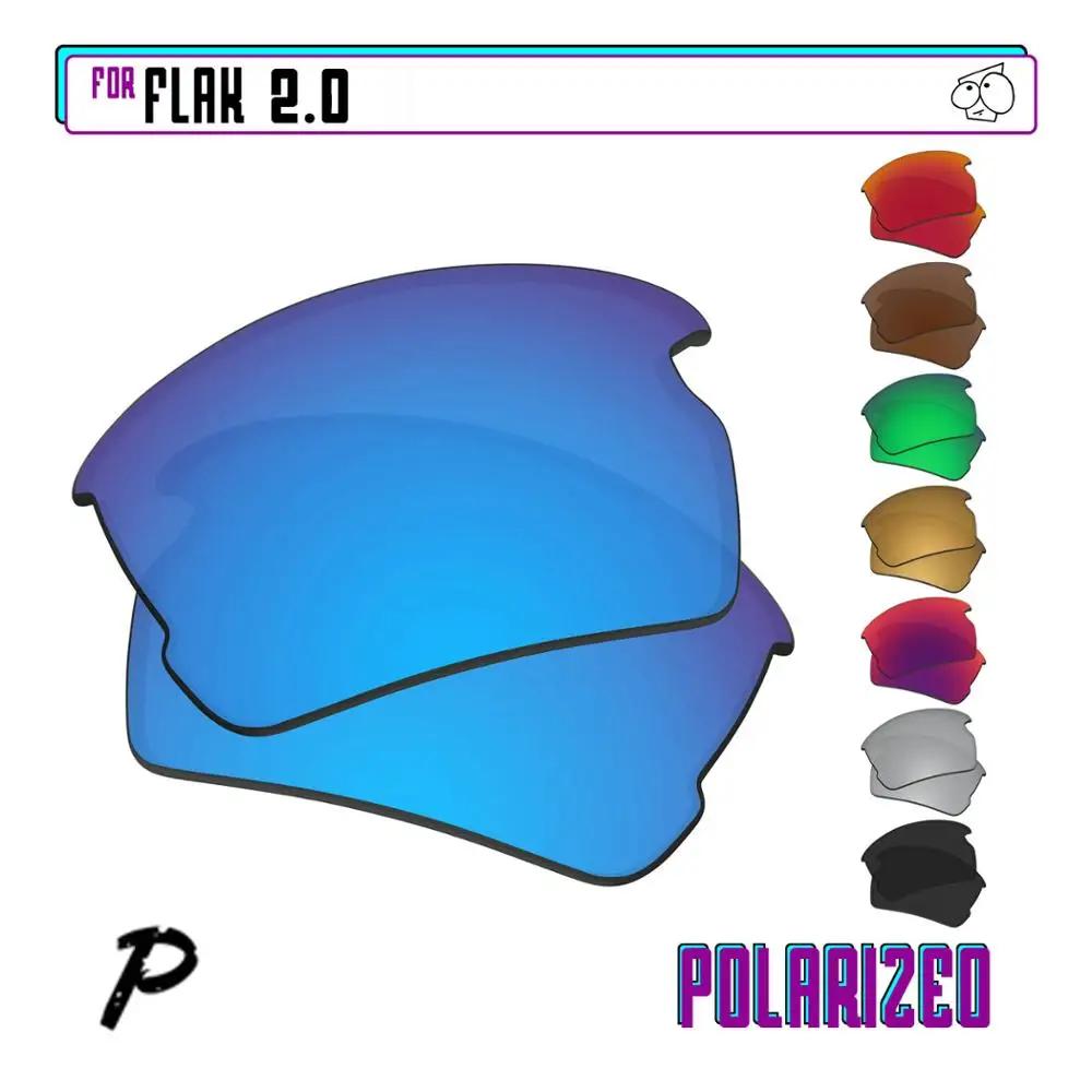 Lenti di ricambio polarizzate EZReplace per - Occhiali da sole Oakley Flak 2.0 - Opzioni multiple