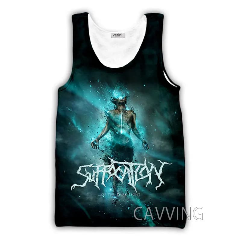 CAVVING 3D stampato soffocamento Rock Band canotte Harajuku Vest Summer Undershirt camicie Streetwear per uomo/donna