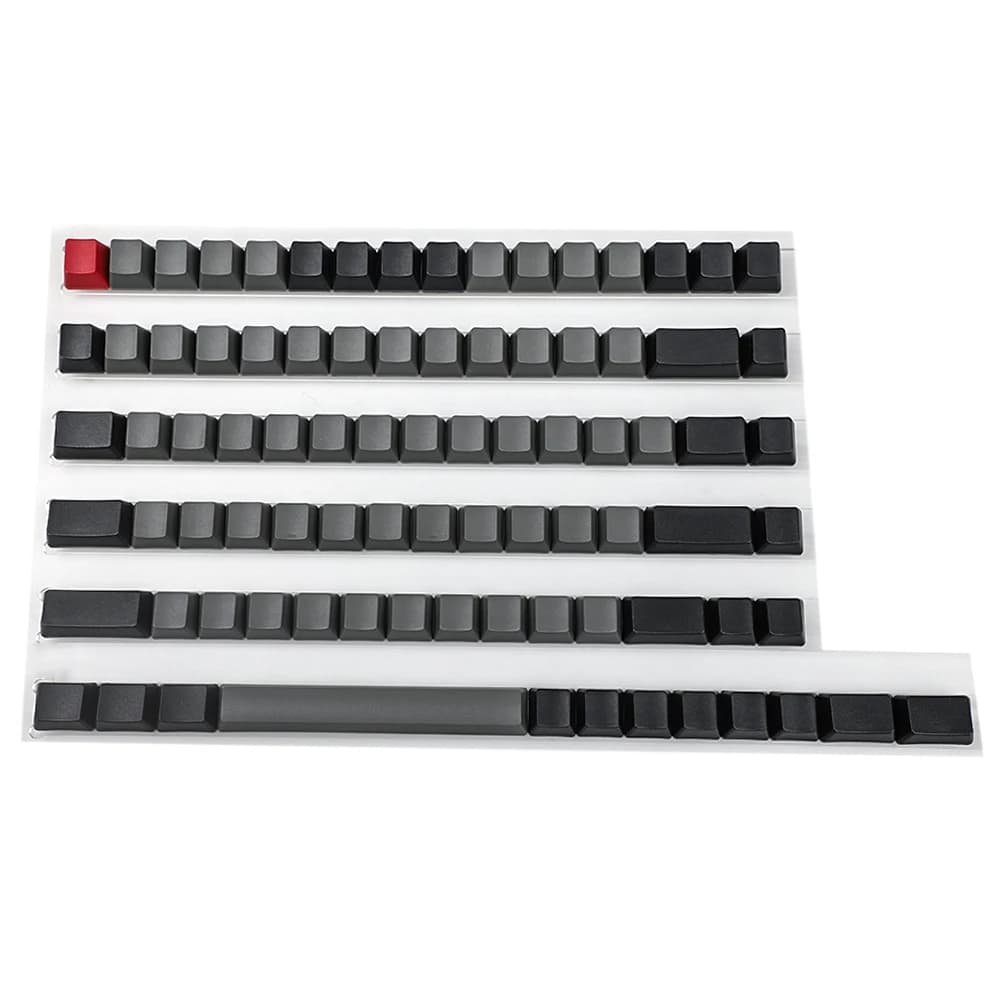 YMDK bianco nero Dolch spesso PBT 84 68 64 portachiavi in bianco profilo OEM Keycaps per tastiera meccanica MX Keycool Tada68 YD64