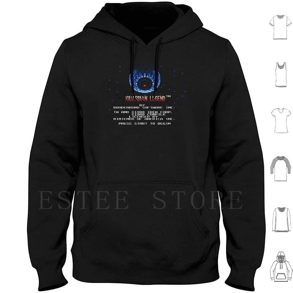 The Guardian Legend Felpe con cappuccio Screenshirts Videogiochi Giochi Gaming Retro anni '80 anni '90 Cultura pop Nes Snes Super Classic