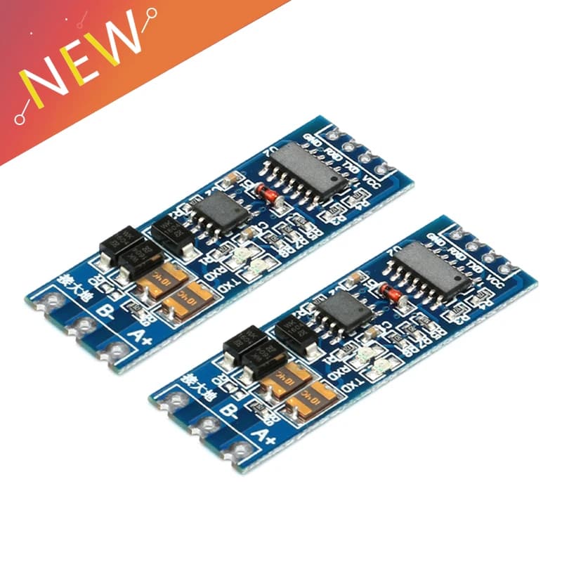 5 Pz/1 pz TTL trasforma il modulo RS485 da 485 a livello UART seriale hardware di conversione reciproca controllo automatico del flusso