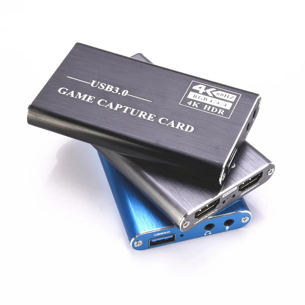 4K Gioco HDMI Scheda di Acquisizione USB 3.0 Scheda di Acquisizione Video 1080P HDMI Dispositivo di Acquisizione Video per PC PS4 xbox HD Cattura In Diretta Streaming
