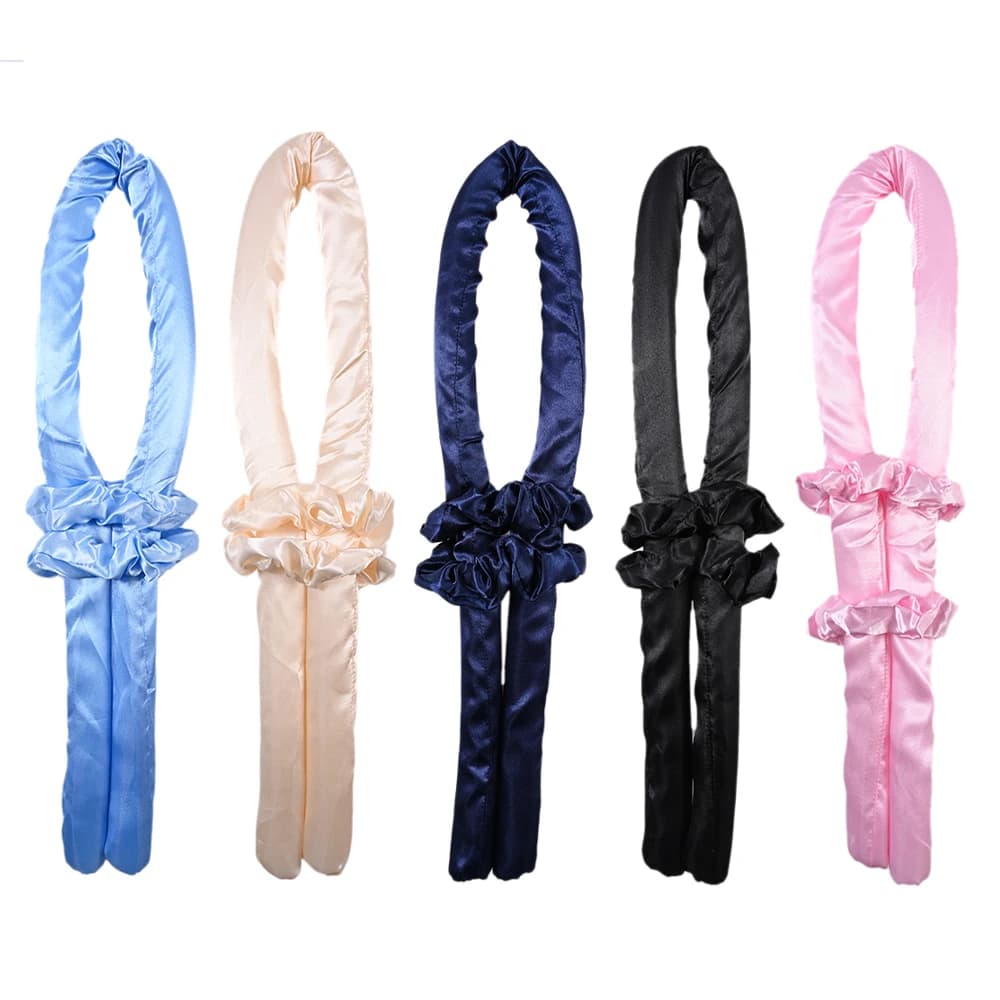 Heat-free hair curling band without heat curls rollers for ribbon hair curlers for sleeping hair tools for DIY hair Styling