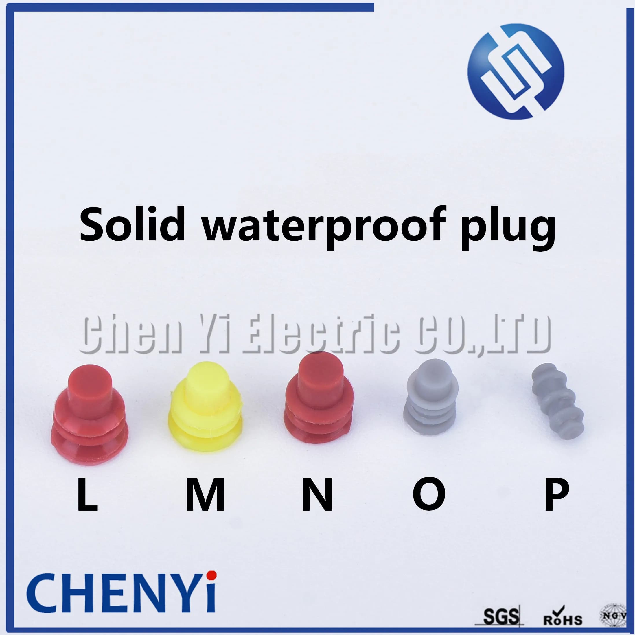 100 Pz 1/1.5/1.8/3.5/4.8/6.3 Car cable connector waterproof ring circle rubber seal solid plug silicone sheath cap for Connector