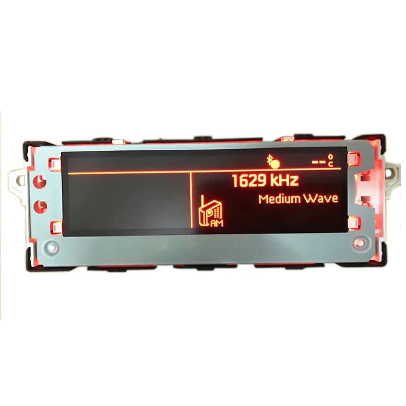 Red Screen Support USB Bluetooth Display Monitor 6 Pin Plug for Peugeot 301 308 408 508 Citroen C4L