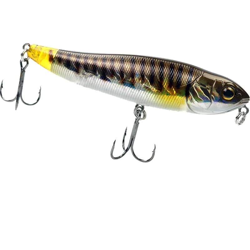 1 pz esca da pesca matita Stickbaits esca Minnow artificiale 95mm15g 3D manovella esche rigide Topwater esche di superficie Isca Fish Tack