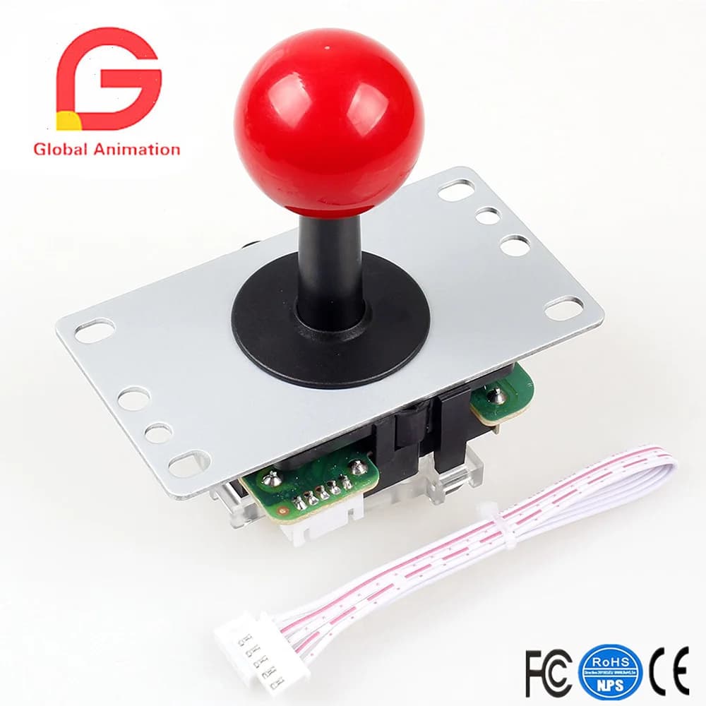 Joystick Arcade classic fai-da-te, Joystick switchable 8-way, MAME, PC, PS2, PS3, XBOX 360, Raspberry Pi Game Controller