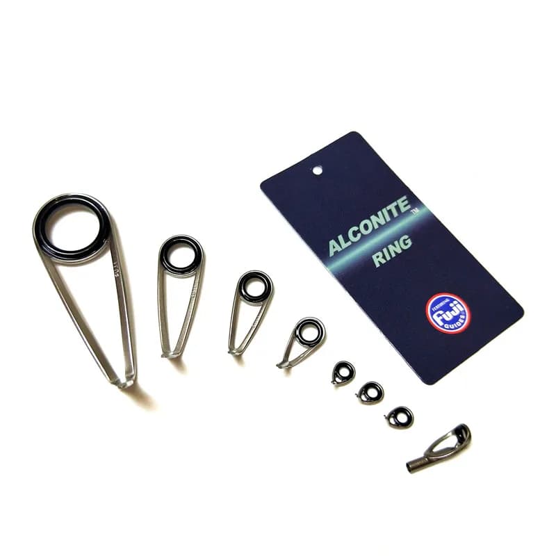 Kit guida FUJI KL-H Kit guida di alta qualità Set guida ad anello in Alconite un Set 8 pezzi/10 pezzi colore argento/colore fumo pistola