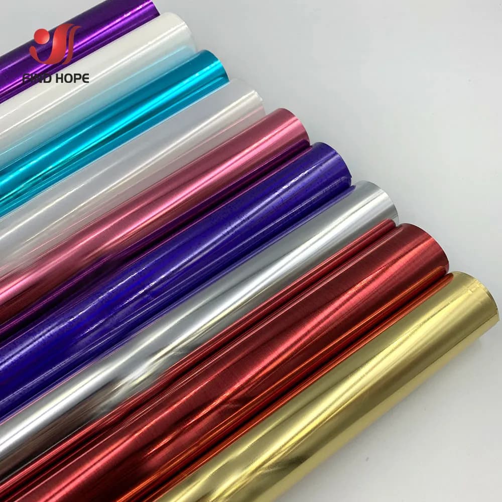 Pellicola vinilica lucida per trasferimento di calore, ferro su magliette HTV, tessuti, pressa di calore, taglierina artigianale, pellicola tagliata, borsa per abbigliamento, fai da te, multicolore fai da te