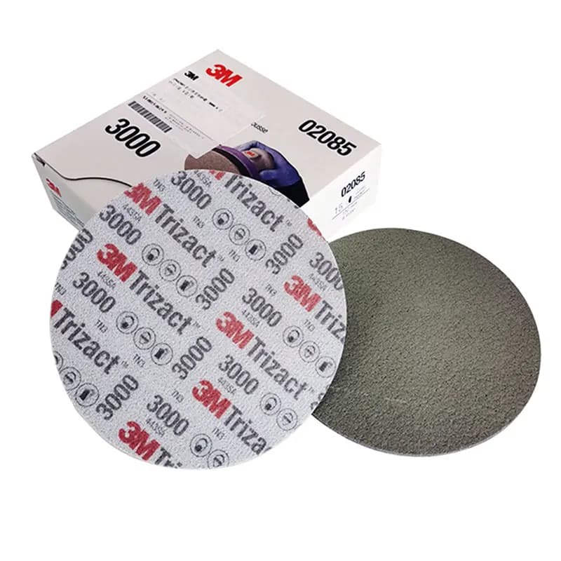 3M Trizact Pyramid Disco Sponge Veterinate Paper P3000 P5000 Precision Correction 6 "152mm For Polishing Automobile Paint