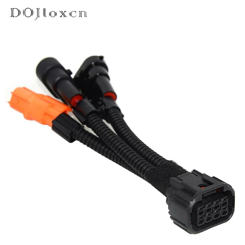 Connettore Non distruttivo per fari a LED ad alto profilo modificato per fari a basso profilo civico di decima generazione 1 Pcs