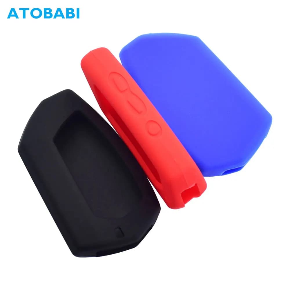 Custodia Protettiva in Silicone per Chiave Auto e Telecomando Moto LCD Pandora DX-90 D010 DX 90 91 6X 9X 90B 90BT 90L 42