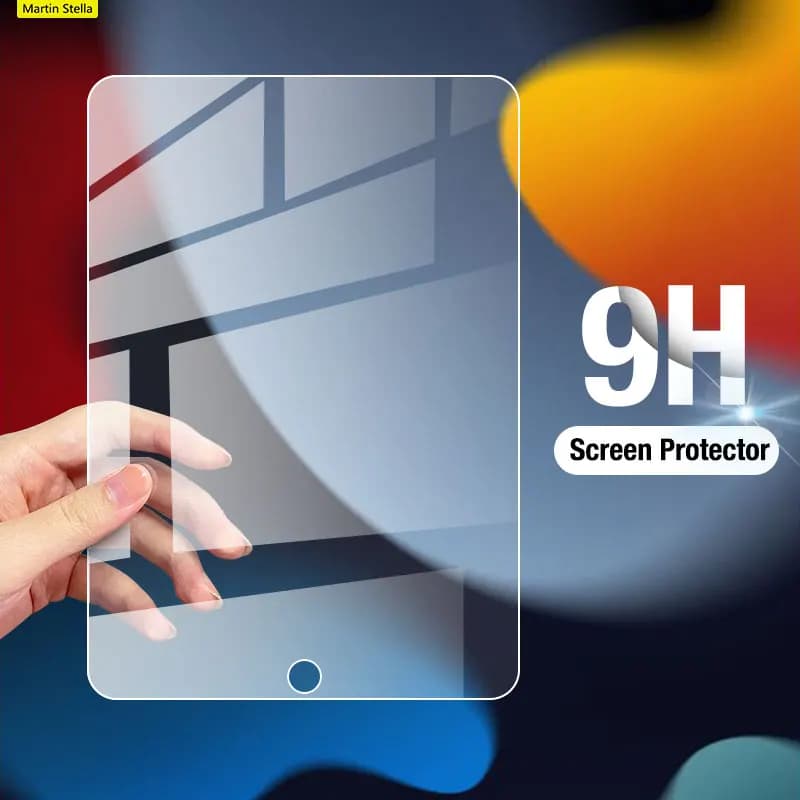 For Ipad 10.2 9 9th 8 6th Mini 6 8.3 2021 5 4 Tempered Glass Screen Protector On Ipad Air 4 2020 3 2 1 Pro 11 12.9 10.5 9.7 Film