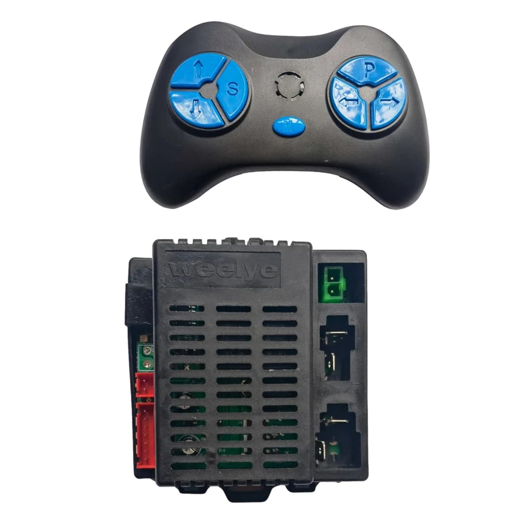 Weelye 12V RX77 FCC Children Electric Ride on Car Bluetooth Remote Control Box Unit Receiver Motherboard TX19 Transmitter Parts