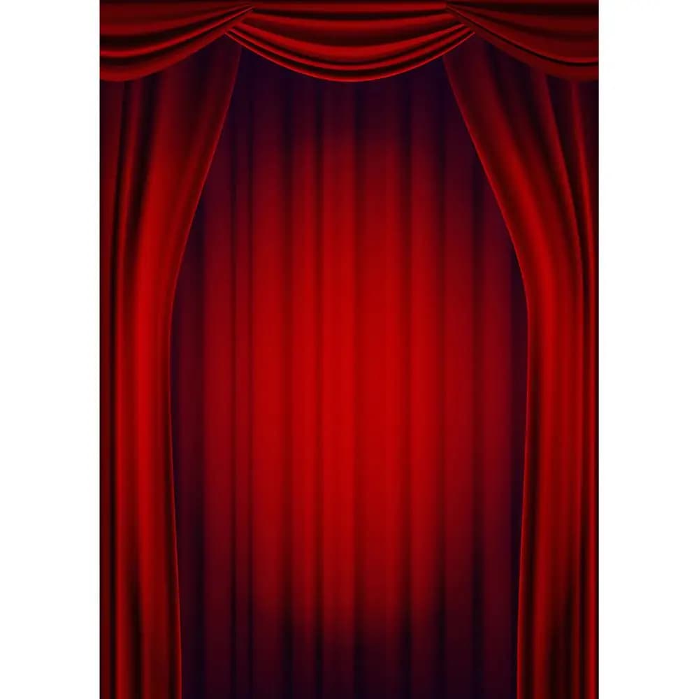 Sfondi fotografici di carnevale con tenda rossa, sfondo in tessuto di vinile per bambini, compleanno, baby shower, servizio fotografico, oggetti di scena