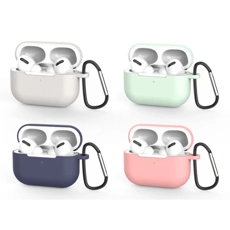 Soft Silicone Case for Airpods Pro Wireless Bluetooth Case Cover Air Pod