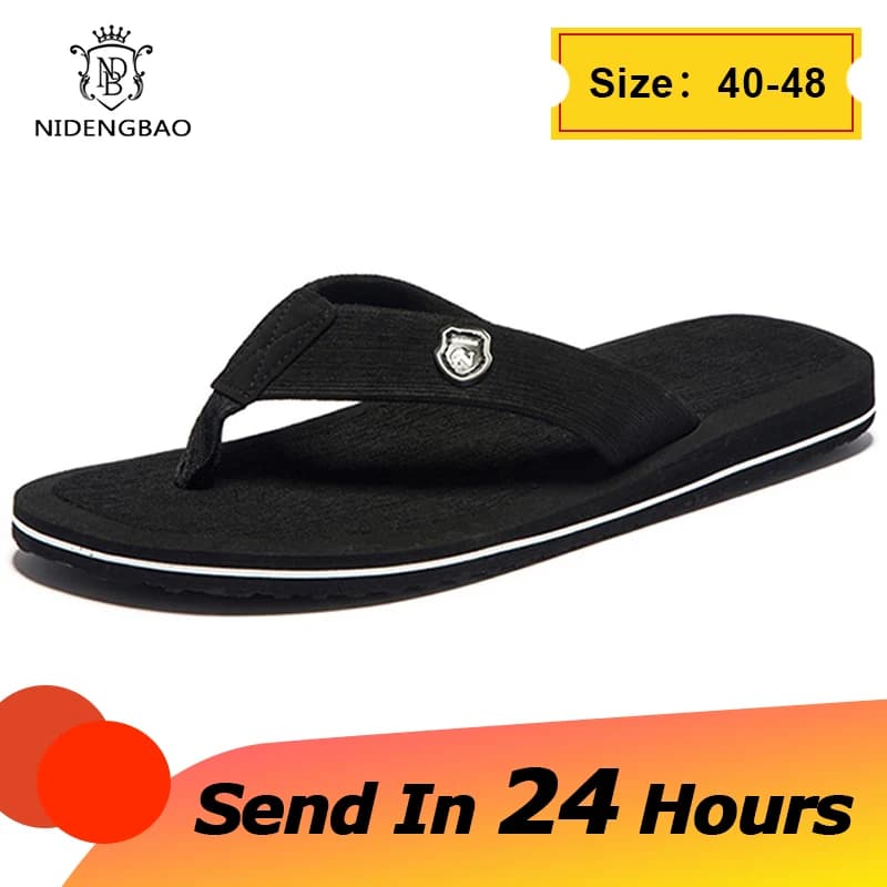 Nuovi uomini infradito estate sandali da spiaggia pantofole per uomo antiscivolo slip-on Flats scarpe uomo Plus Size 48 49 50 sandali Pantufa