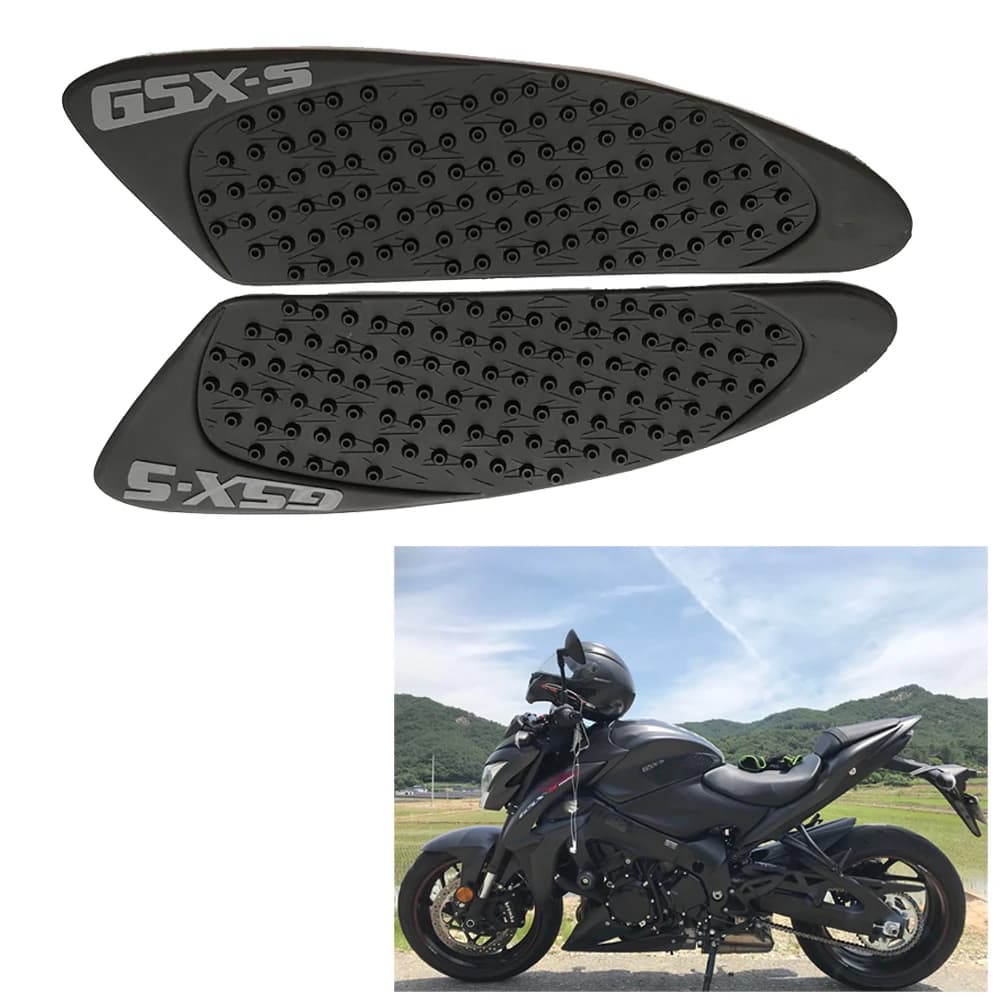 Protezione Antiscivolo Laterale per Serbatoio Moto, Pad Antiscivolo per Ginocchia per GSXS1000 GSXS1000F GSX-S1000/F 2015-2017
