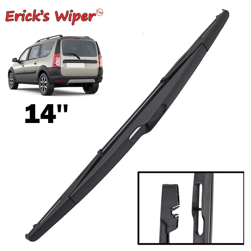 Ener's Wiper 14 "spazzola tergicristallo posteriore per Lada Largus 2012 - 2023 parabrezza pulito portellone finestra spazzola antipioggia per auto