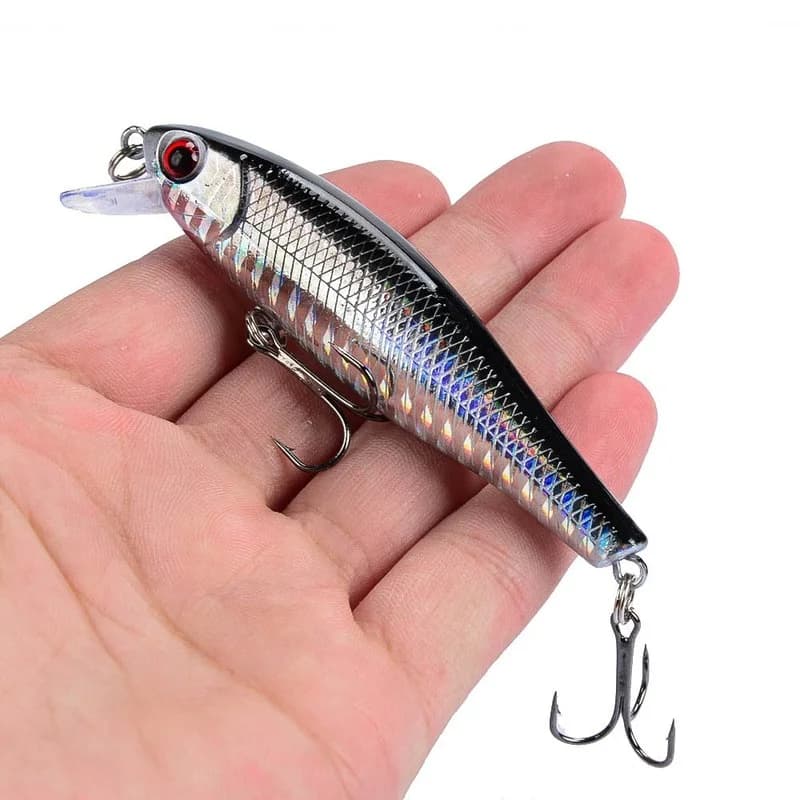 1PCS Giappone Modello Caldo Affondamento Minnow Esche Da Pesca 8.5 centimetri 9.2g Jerkbait Bass Pike Carkbait Wobblers Swimbait Esca Professionale