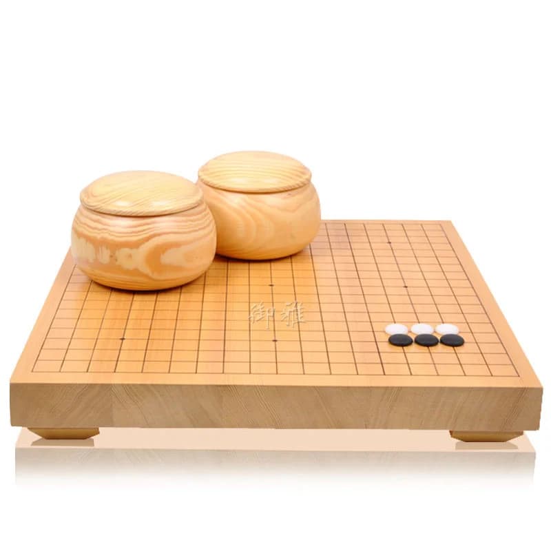 Go set tavolo da scacchi in legno massello gobang