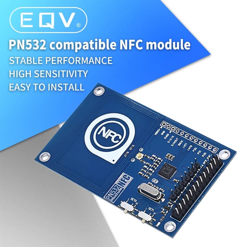 Modulo NFC preciso PN532 da 13,56 mHz per arduino Compatibile con modulo scheda raspberry pi / NFC per leggere e scrivere