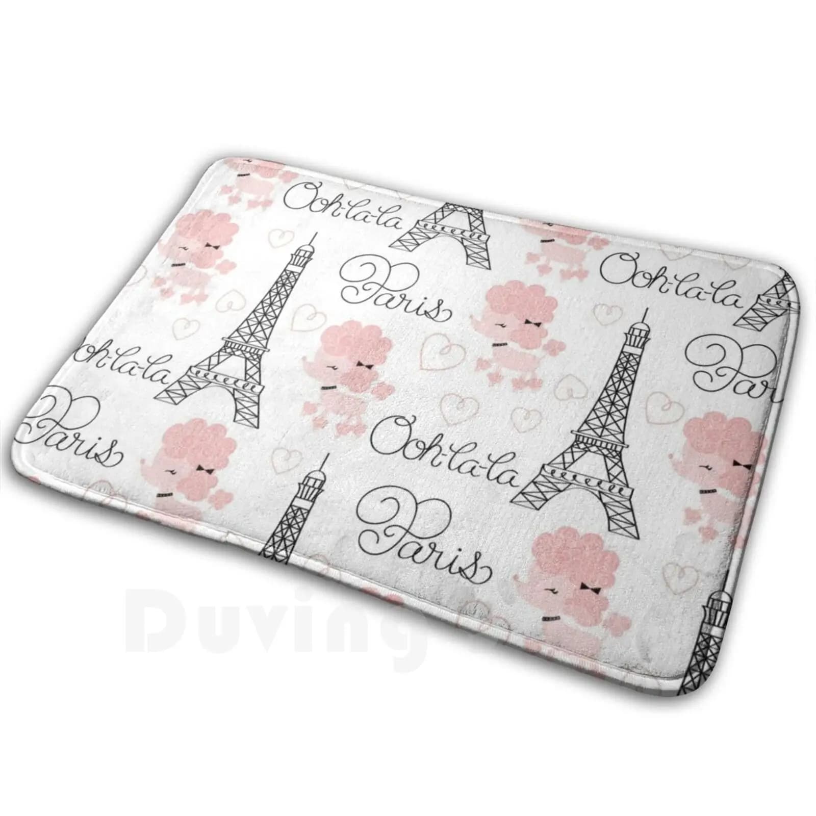 Tappetino Parigi Tappeto Tappetini antiscivolo Camera da letto Parigi Amore Torre Eiffel Ohlala Francia Modello Torre Eiffel Modello Parigi