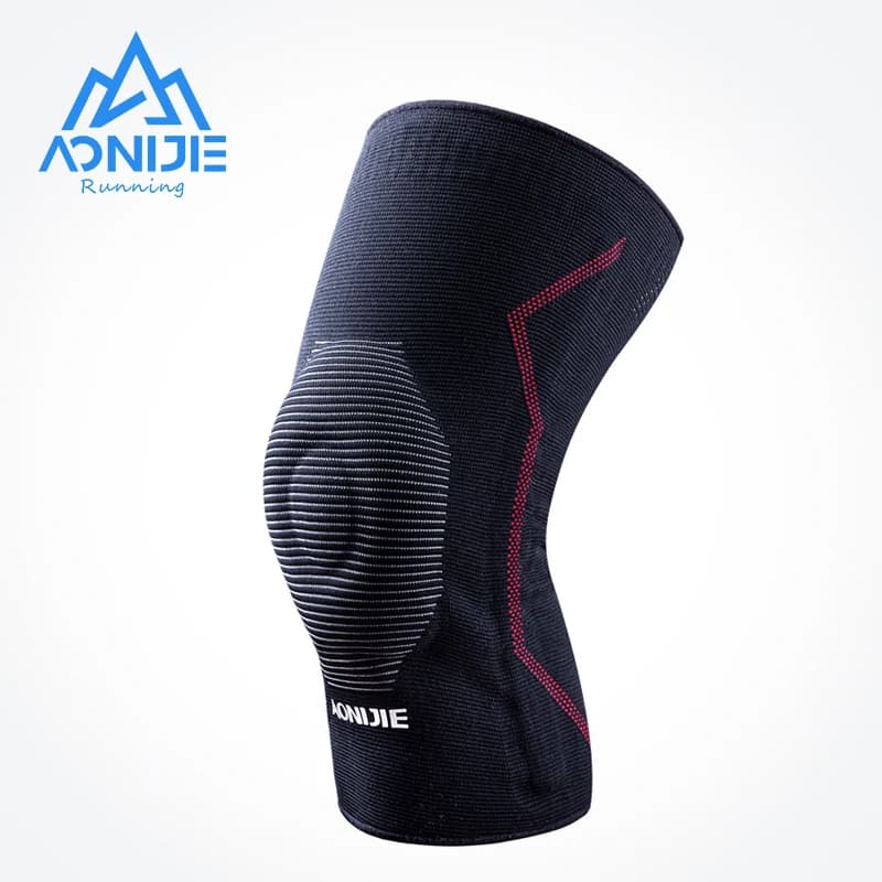 AONIJIE E4409 protective kneepad in a double piece support for knee brace compression sleeve knee pad massage knee pad in Silicone for running