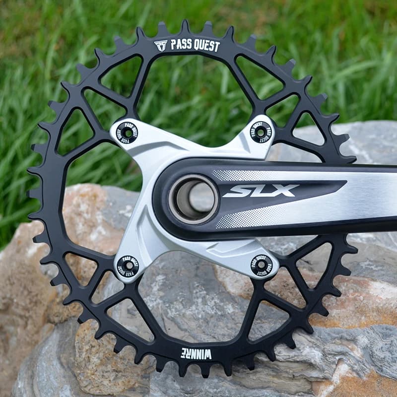 PASS QUEST 104BCD ovale MTB stretto corona larga/anello catena 32T-48T bici bicicletta ruota dentata/catena ruota Deore guarnitura
