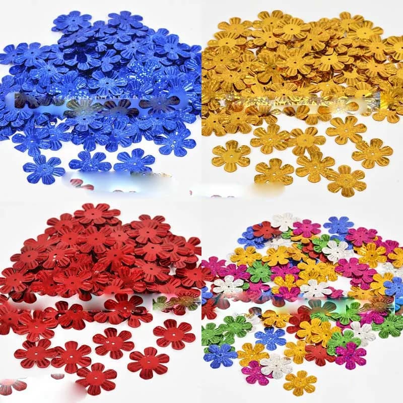 22 / 30 millimetri plum paillettes paillettes sono adatti per un pacchetto di fase paillettes FAI DA TE 10g