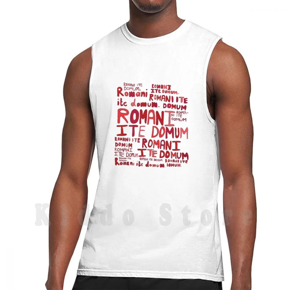 Romans Go Home Tank Tops Vest 100% cotone Life Of Brian John Cleese Eric Idle Michael Palin Terry Jones Terry