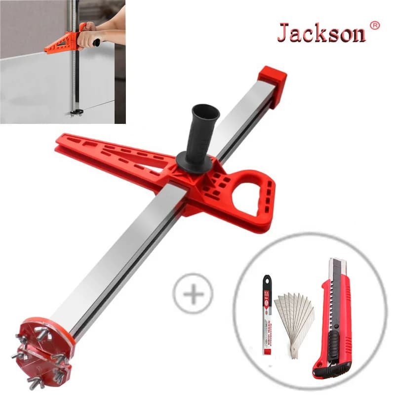 Taglierina per cartongesso in acciaio inossidabile Artefatto da taglio per cartongesso senza polvere, rullo automatico per cartongesso da taglio di precisione