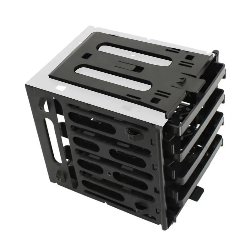 Scatola per disco rigido antiurto da 4 pollici da 3.5 pollici staffa di montaggio per HDD staffa per Rack a gabbia per HDD per la modifica del telaio Nas
