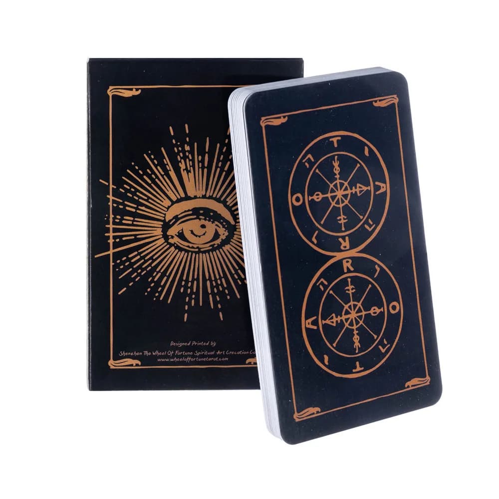 La ruota della fortuna carta dei tarocchi Oracle Card Entertainment Party gioco da tavolo mazzo dei tarocchi guida PDF inglese per uso personale