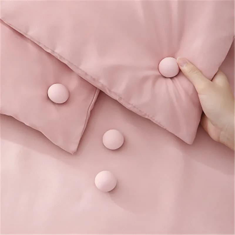 4/8PCS Fungus Quilt Support Macaron Anti-slip Cover Clip Covered Clip Covers A Key to Unlock Clip Fixing Sheet