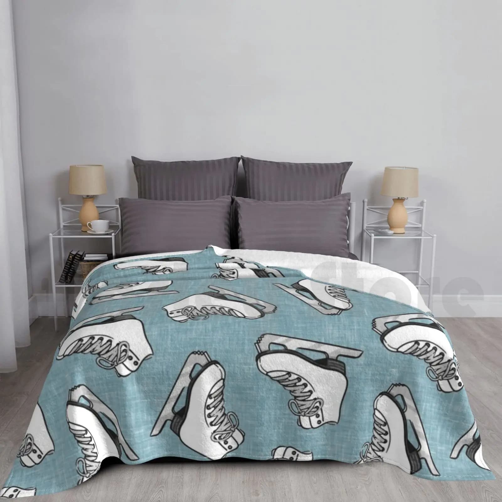 Pattini da ghiaccio-Pattinaggio di figure-Coperta sportiva invernale Pattini da ghiaccio personalizzati alla moda Pattinaggio su ghiaccio Pattini da pattinaggio di figura
