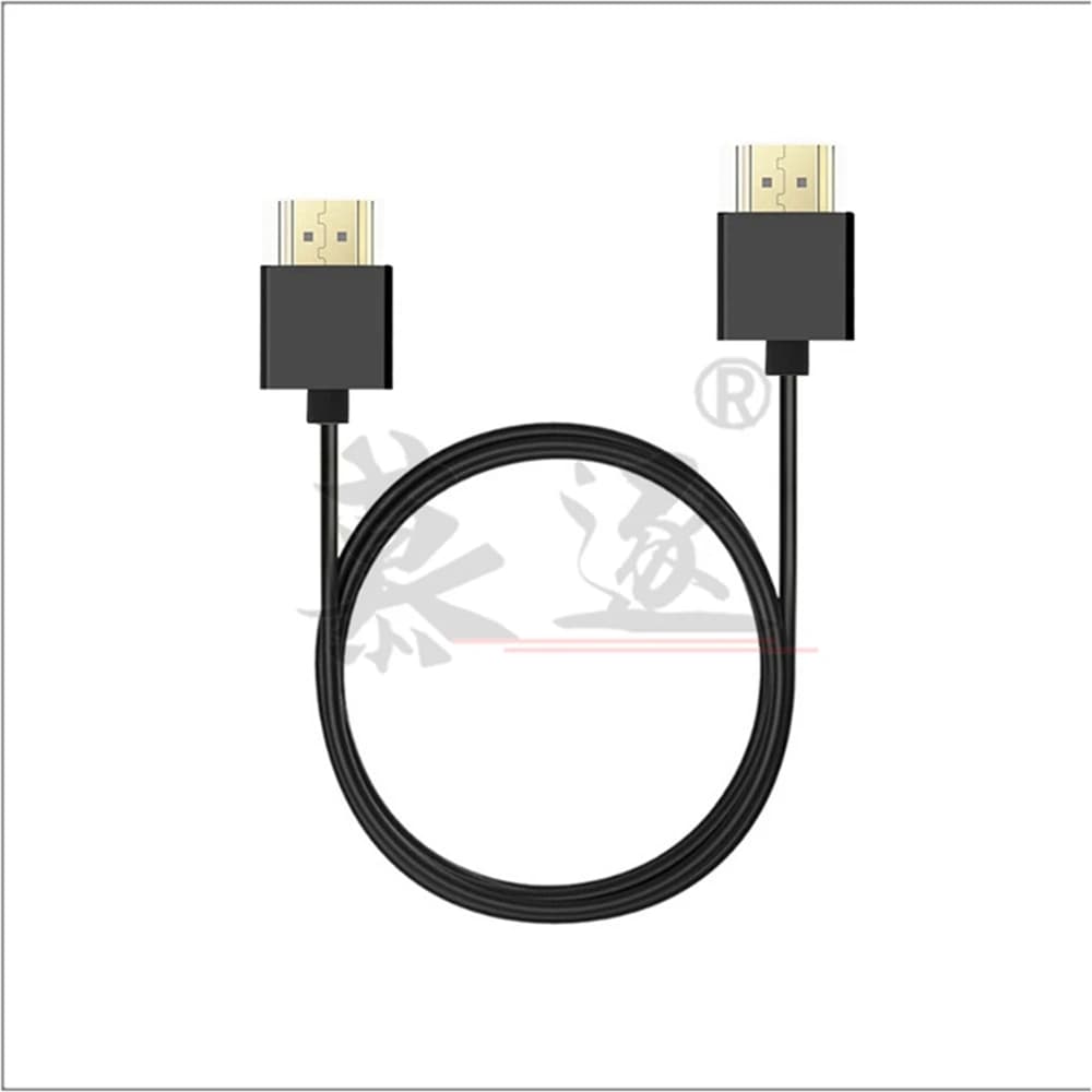 Ultra sottile sottile hdmicable maschio a Mini Micro compatibile HD maschio Super morbido sottile OD 3.0 cavo 2k * 4k hd @ 60hz 30cm/60cm/1m