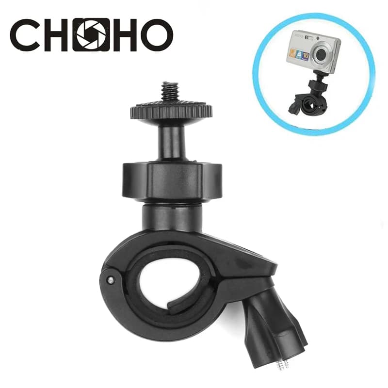 Morsetto per bici da manubrio Supporto a forma di O per GoPro Hero 13 12 11 DJI OSMO Action 3 4 5pro Camera Insta360 X3 X4 Ace-pro