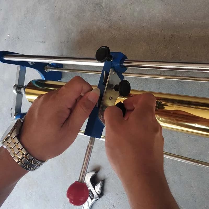 Semiautomatico Oro 26" Lamina d'oro Carta PU Taglierina per vinile Taglierina per stampa a caldo Rotolo Macchina utensile per taglio a mano