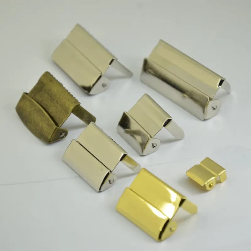 60pcs 0.4 "/0.6"/0.8 ''/1 "/1.2"/1.38 "/1.6" pollici Del Nastro Della Cinghia Cintura di Regolazione Fibbie In Metallo FAI DA TE Artigianale In Pelle Gamba Ratchet Ferramenteria E Attrezzi