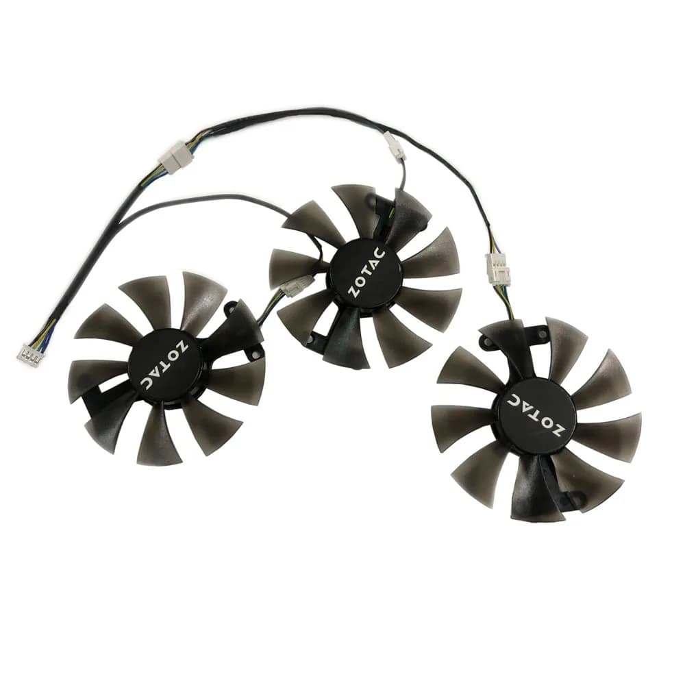 3 pezzi/set GA91S2H, ventola per schede grafiche video, dispositivo di raffreddamento GPU VGA, per ZOTAC GeForce GTX 1070 ZT-P10700I-10P