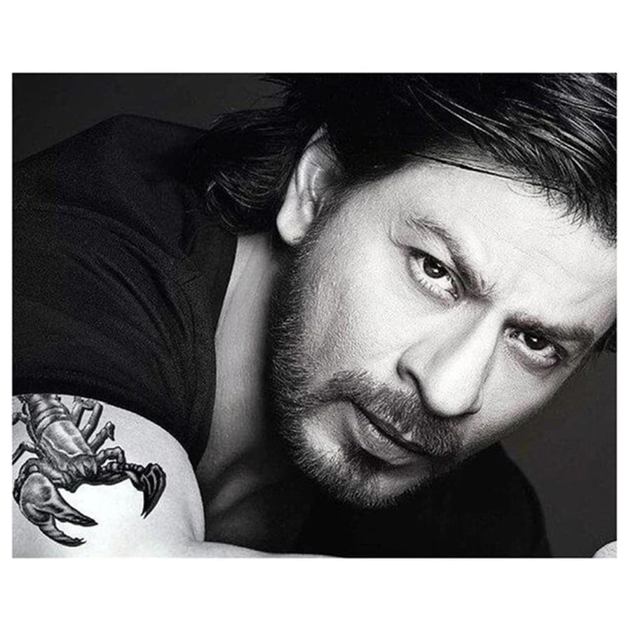 5D fai da te diamante pieno rotondo pittura stella del cinema indiana Shahrukh Khan 3D ricamo punto croce strass mosaico decorazioni per la casa