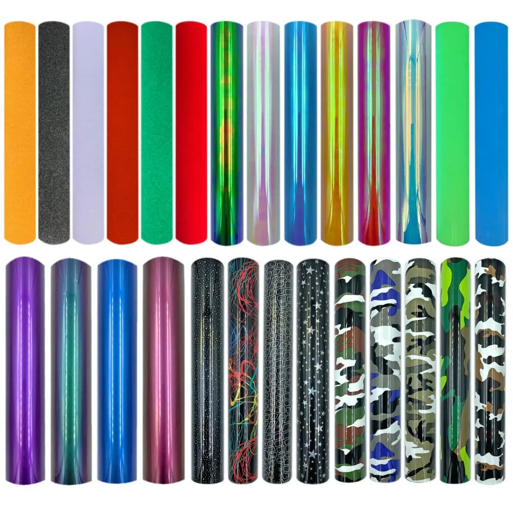 1 foglio 12" x 10" HTV vinile a trasferimento termico termoadesivo su taglio di abbigliamento per magliette borse per indumenti altri tessuti per plotter cutter fai da te