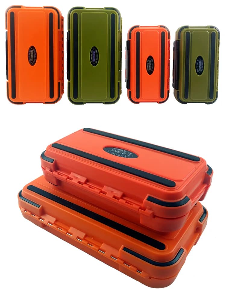 Waterproof Double Layer DIY Fishing Equipment Tool Box Large Waterproof Fly Fishing Accessories