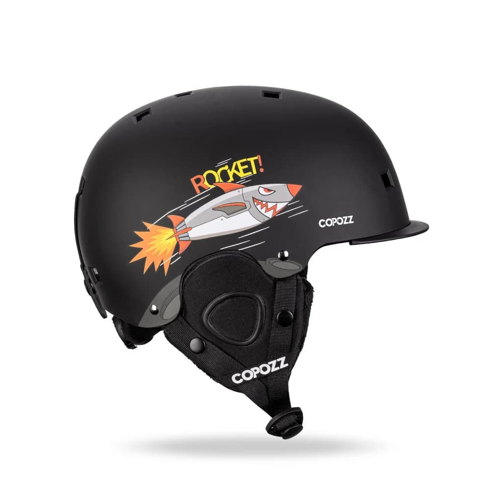 COPOZZ ski helmet for children's cartoon ski helmet for indoor safety outdoor ski protection